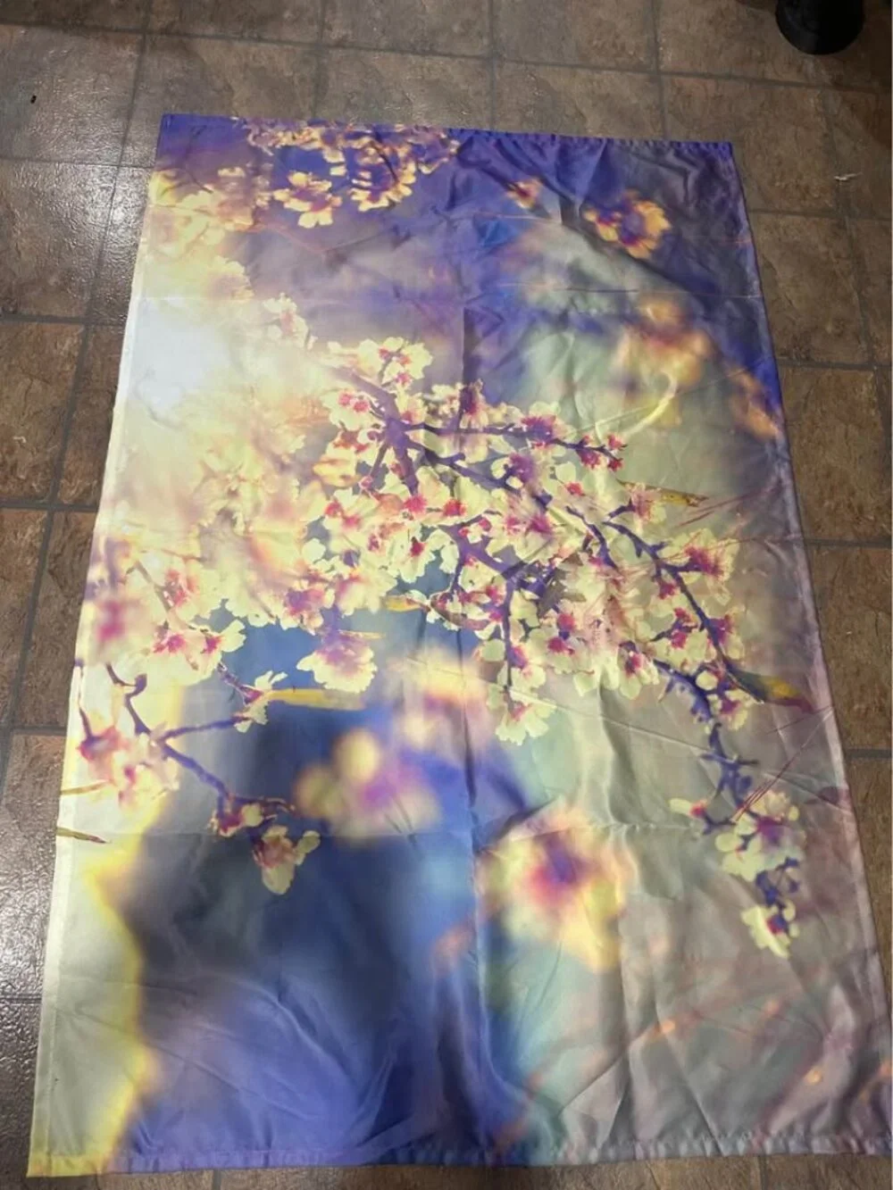 Cherry Blossum Decorative Panel Print, Measures 40x60.
